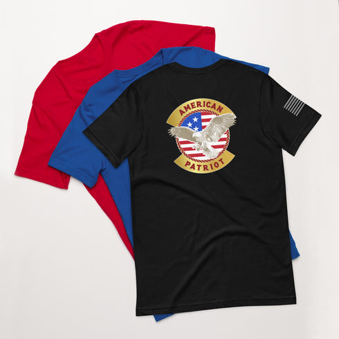 American Patriot Unisex t-shirt - Mainstream Freedom