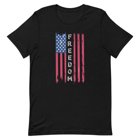 Freedom Flag Unisex t-shirt - Mainstream Freedom
