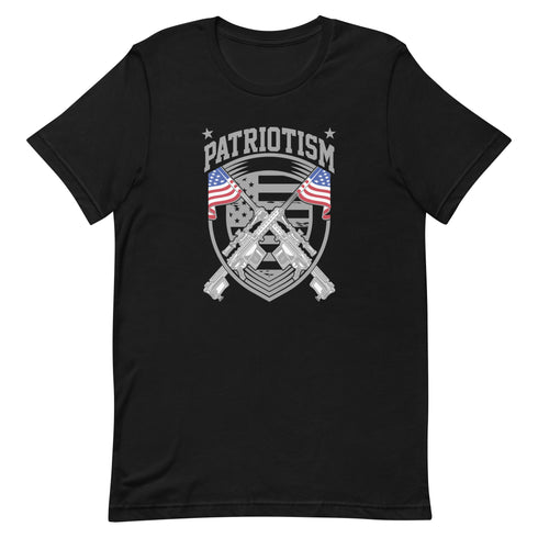 Patriotism Pro America Patriotic Graphic t-shirt (Front Design) - Mainstream Freedom