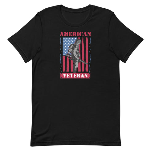 American Veteran Graphic t-shirt - Mainstream Freedom