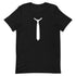Necktie Silhouette Unisex t-shirt - Mainstream Freedom