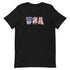 USA Short-sleeve unisex t-shirt - Mainstream Freedom
