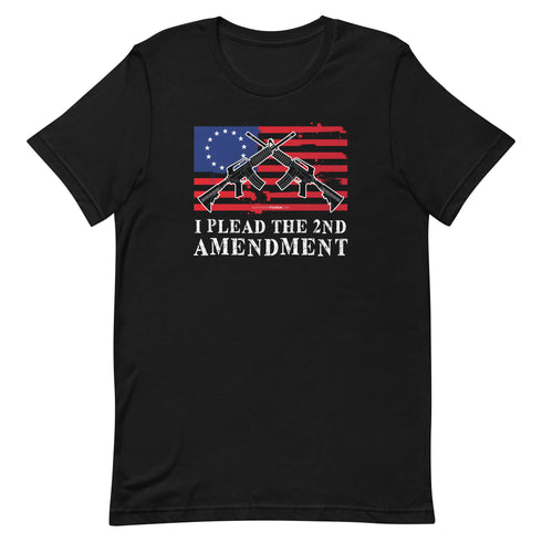 I Plead The 2nd Amendment Short-sleeve unisex t-shirt - Mainstream Freedom