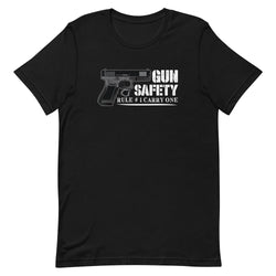 Gun Safety Rule #1 Carry One Short-sleeve unisex t-shirt - Mainstream Freedom
