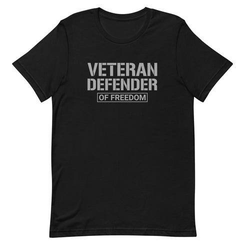Veteran Defender of Freedom Unisex t-shirt - Mainstream Freedom
