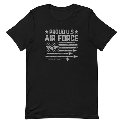 Proud US Air Force Unisex t-shirt - Mainstream Freedom