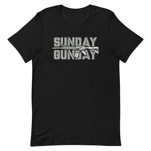 Sunday Gun Day t-shirt - Mainstream Freedom