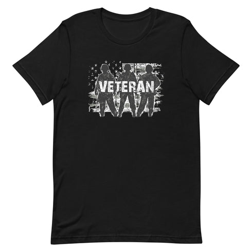 Veteran Army Silhouette t-shirt - Mainstream Freedom