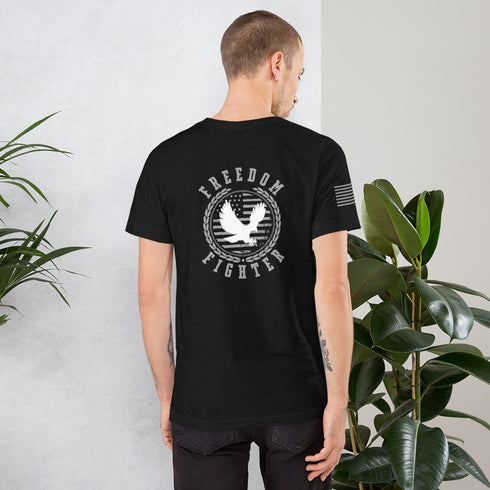 Freedom Fighter Unisex t-shirt - Mainstream Freedom