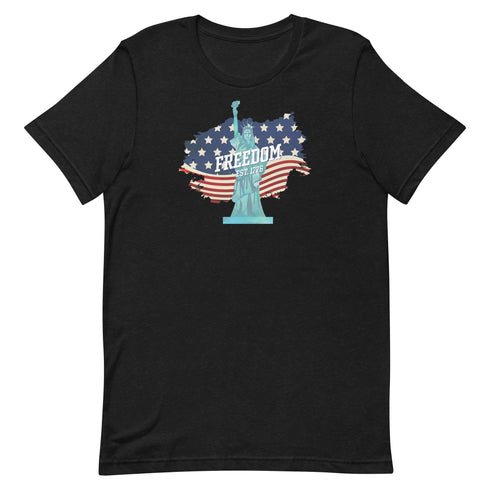 Independence Day - Statue of Liberty Unisex t-shirt - Mainstream Freedom