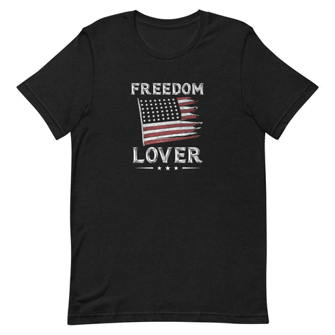 Freedom Lover Patriotic American Freedom Lover t-shirt - Mainstream Freedom