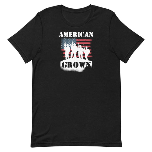 American Grown Proud American Graphic t-shirt - Patriot Apparel - Mainstream Freedom