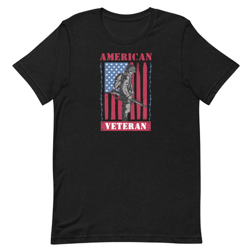 American Veteran Graphic t-shirt - Mainstream Freedom