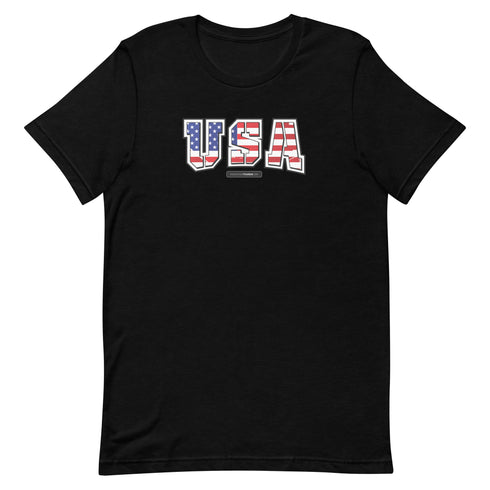USA Short-sleeve unisex t-shirt - Mainstream Freedom