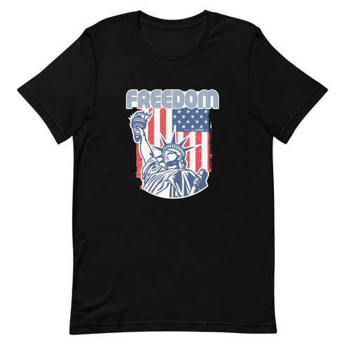 Freedom Short-sleeve unisex t-shirt - Mainstream Freedom