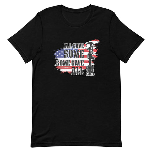 All Gave Some, Some Gave All Short-sleeve Patriotic t-shirt - Mainstream Freedom