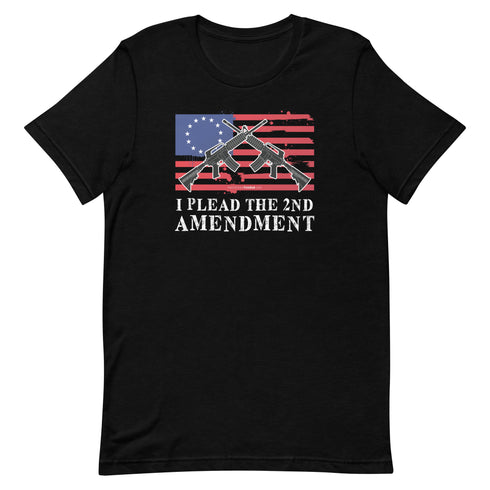 I Plead The 2nd Amendment Short-sleeve unisex t-shirt - Mainstream Freedom