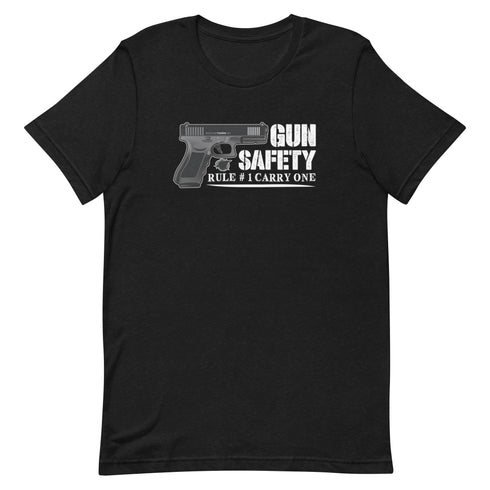 Gun Safety Rule #1 Carry One Short-sleeve unisex t-shirt - Mainstream Freedom