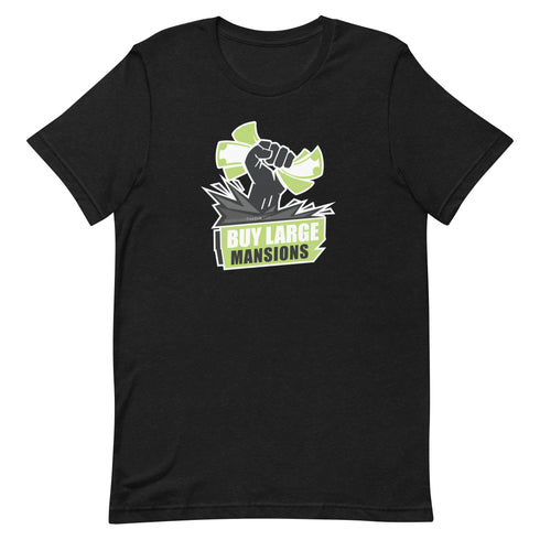 Buy Large Mansions - Black Lives Matter Scandal Short-sleeve unisex t-shirt - Mainstream Freedom
