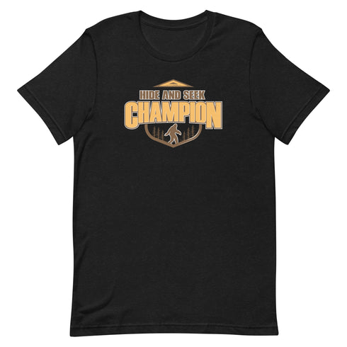 Hide And Seek Champion Short-sleeve unisex t-shirt - Mainstream Freedom