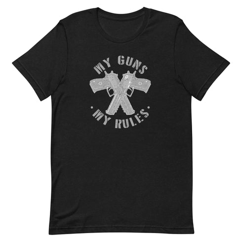 My Guns My Rules Unisex t-shirt - Mainstream Freedom