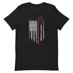 Grunge American Golfer Unisex t-shirt - Mainstream Freedom