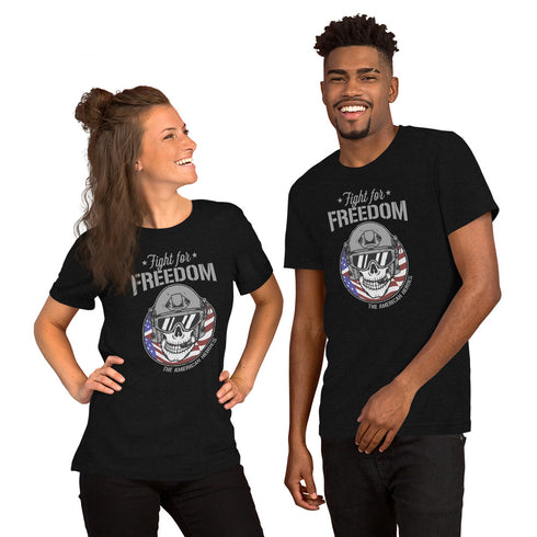 Fight For Freedom - The American Heroes Unisex t-shirt - Mainstream Freedom