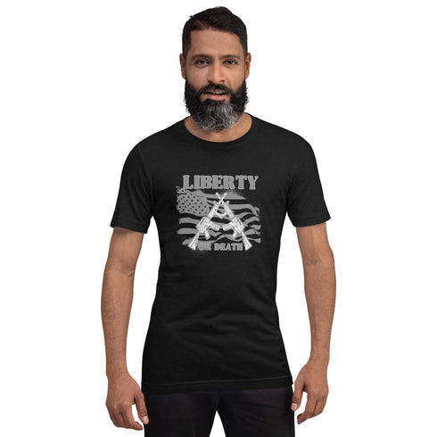 Liberty or Death Unisex t-shirt - Mainstream Freedom