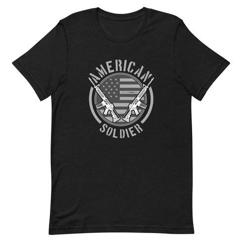 American Soldier Unisex t-shirt - Mainstream Freedom