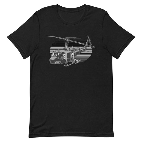Helicopter Unisex t-shirt - Mainstream Freedom