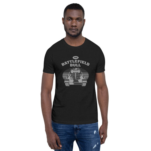 The Battlefield Bull Unisex t-shirt - Mainstream Freedom