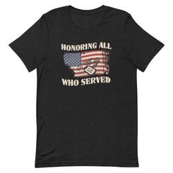 Honoring All Who Served t-shirt - Mainstream Freedom