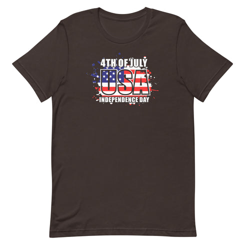 4th of July USA Independence Day Unisex t-shirt - Mainstream Freedom
