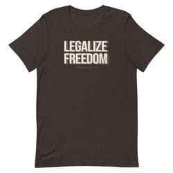 Legalize Freedom Unisex t-shirt - Mainstream Freedom