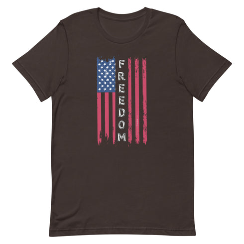 Freedom Flag Unisex t-shirt - Mainstream Freedom