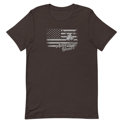 American Honor Unisex t-shirt - Mainstream Freedom