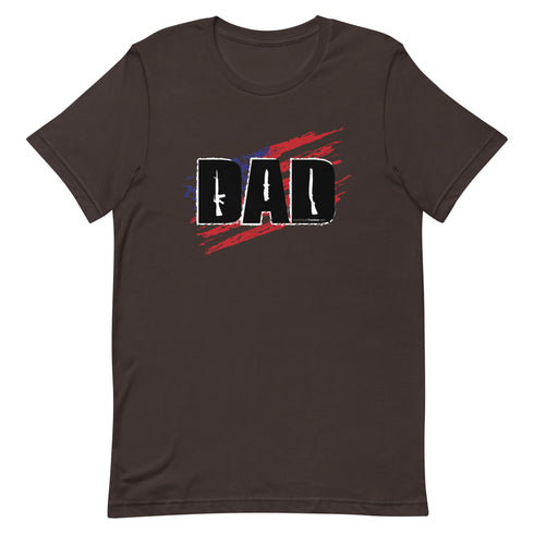 DAD Guns Short-sleeve unisex t-shirt - Mainstream Freedom