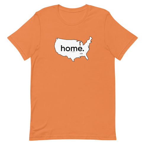 Home - On Map Of America Short-sleeve unisex t-shirt - Mainstream Freedom