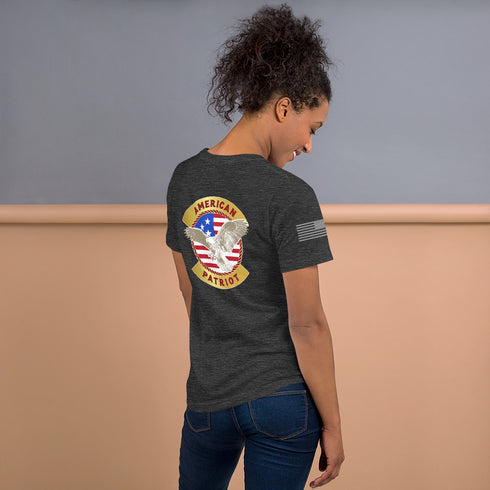 American Patriot Unisex t-shirt - Mainstream Freedom