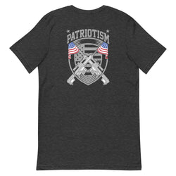 Patriotism Pro America Patriotic Graphic t-shirt (Back Design) - Mainstream Freedom