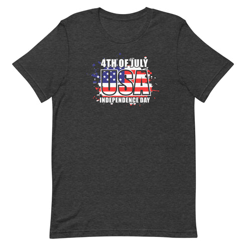 4th of July USA Independence Day Unisex t-shirt - Mainstream Freedom
