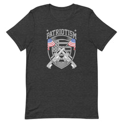 Patriotism Pro America Patriotic Graphic t-shirt (Front Design) - Mainstream Freedom