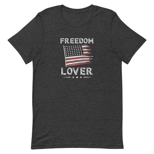 Freedom Lover Patriotic American Freedom Lover t-shirt - Mainstream Freedom
