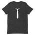 Necktie Silhouette Unisex t-shirt - Mainstream Freedom