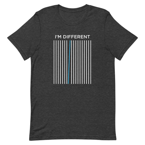 I'm Different Unisex t-shirt - Mainstream Freedom