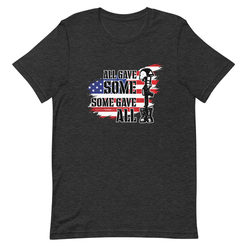 All Gave Some, Some Gave All Short-sleeve Patriotic t-shirt - Mainstream Freedom