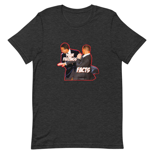 Your Feelings/Facts Short-sleeve unisex t-shirt - Mainstream Freedom