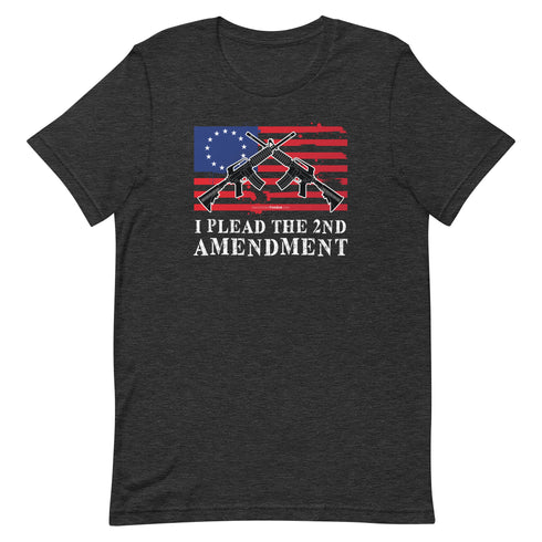 I Plead The 2nd Amendment Short-sleeve unisex t-shirt - Mainstream Freedom