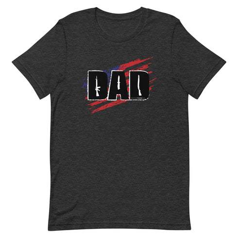 DAD Guns Short-sleeve unisex t-shirt - Mainstream Freedom