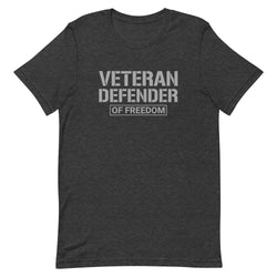 Veteran Defender of Freedom Unisex t-shirt - Mainstream Freedom
